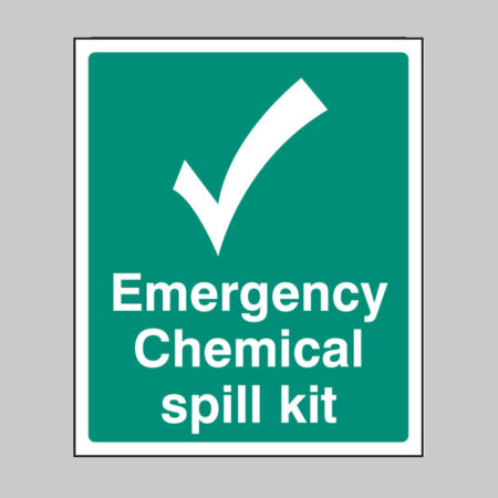 Emergency chemical spill kit