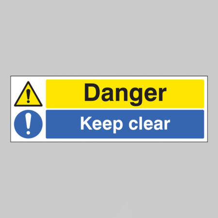 Danger keep clear