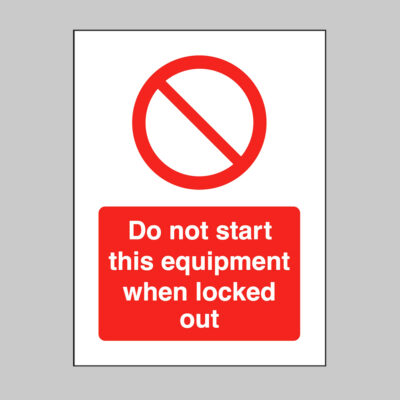 Prohibition Signs