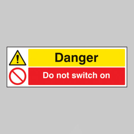 Danger do not switch on