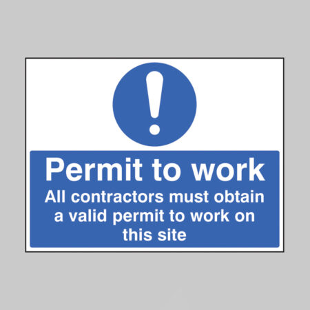 Permit to work all contractors must obtain a permit