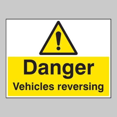 Danger vehicles reversing