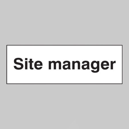 Site manager