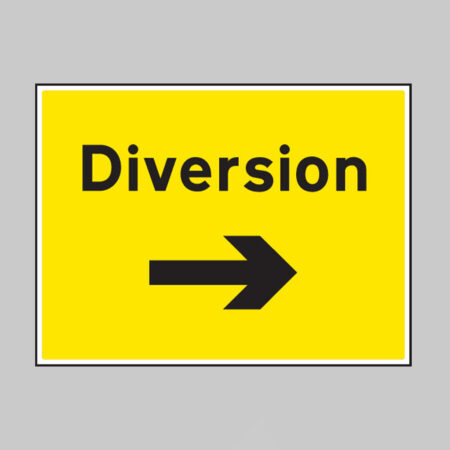 Diversion right arrow