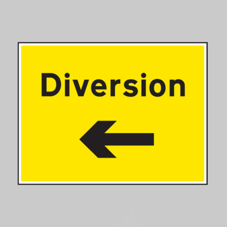 Diversion left arrow
