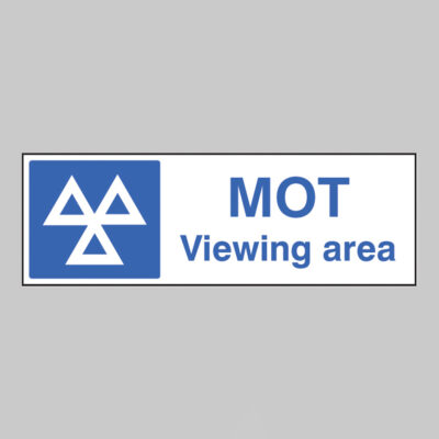 MOT viewing area