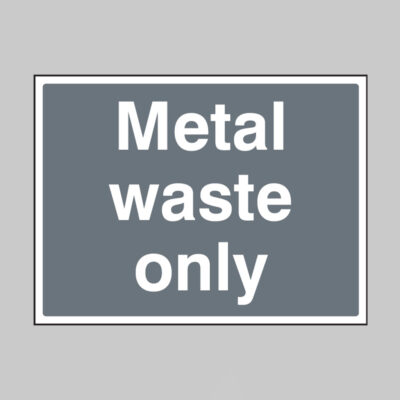 Roll Top - Metal waste only
