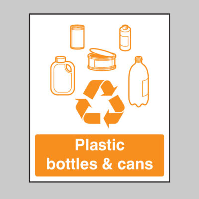 Plastic bottles & cans recycling