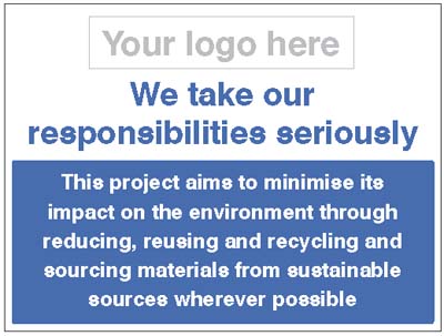 We take our responsibilities seriously   - waste management
