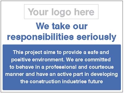 We take our responsibilities seriously   - safe and positive environment