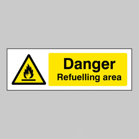 Danger refuelling area