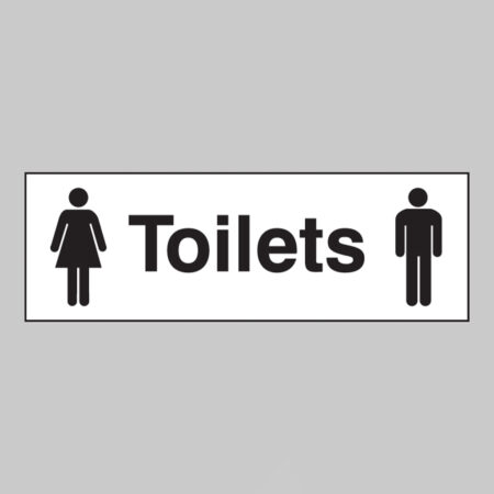 Toilets (male and ladies symbol)
