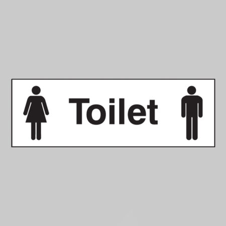 Unisex Toilet (with male & female symbol)