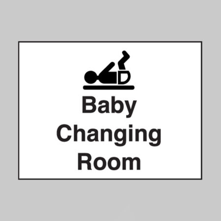 Baby changing room