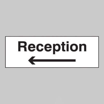 Reception arrow left
