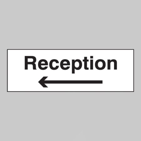 Reception arrow left
