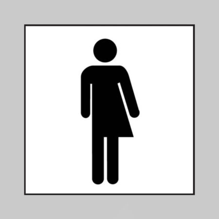 All gender toilet symbol