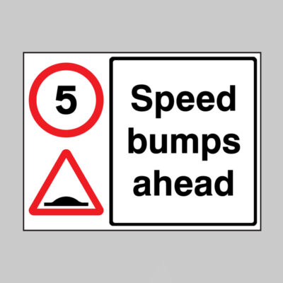 5mph Speed bumps ahead