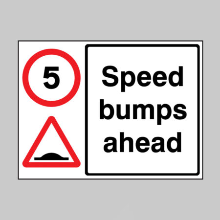5mph Speed bumps ahead