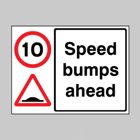 10mph Speed bumps ahead