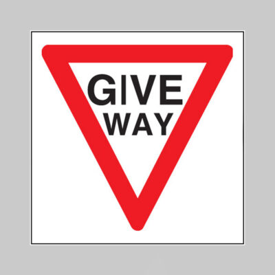 Give way
