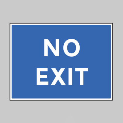 No exit