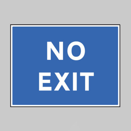 No exit