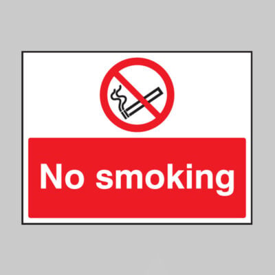 No smoking