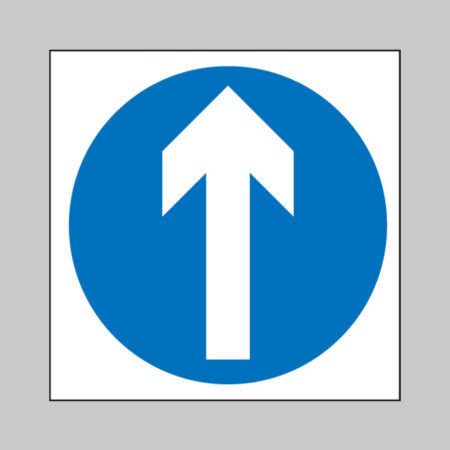 Straight ahead only