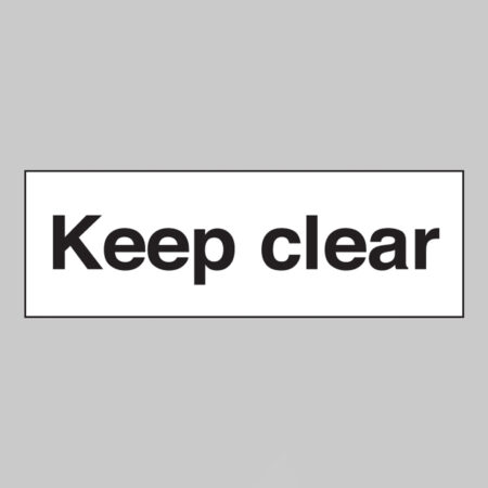 Keep clear