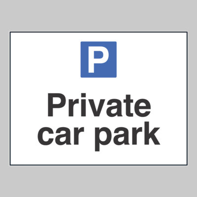 Private car park