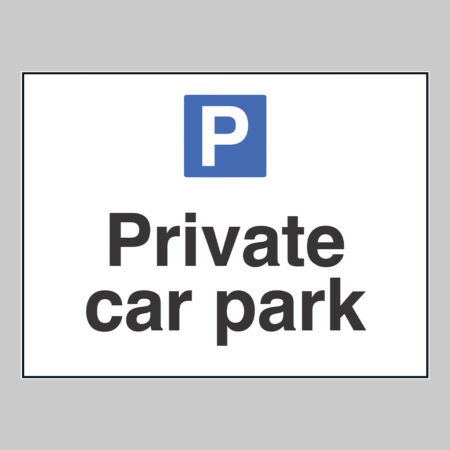 Private car park