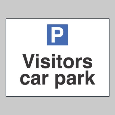Visitors car park