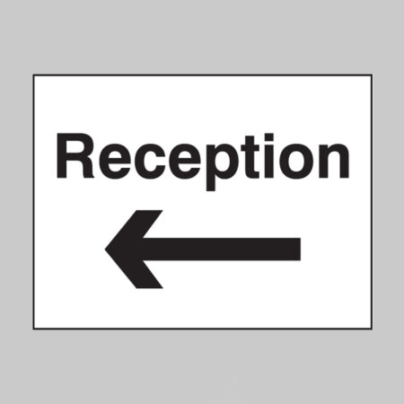 Reception arrow left