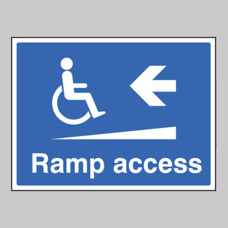 Ramp access left