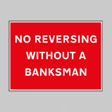 No reversing without a banksman