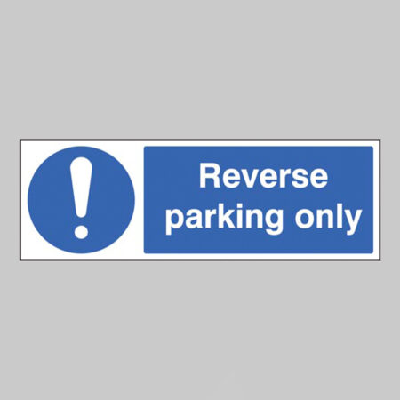 Reverse parking only