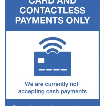 Card and  contactless payments only