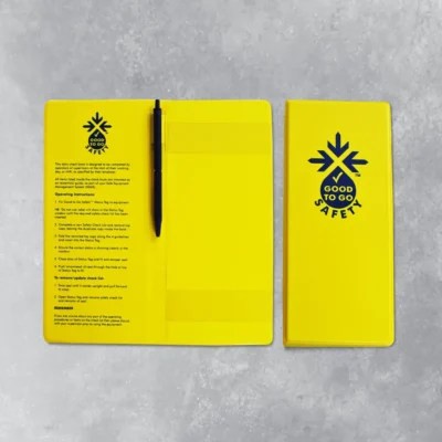 Good To Go Safety Check Book Wallet & Pen