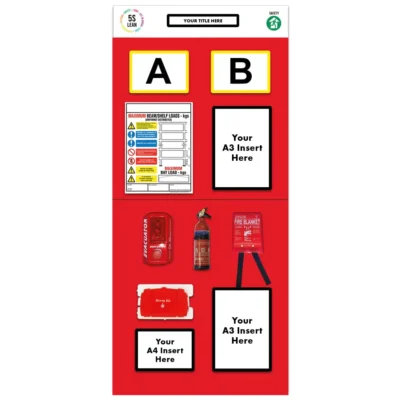 Modulean Rack End Board - Fire Safety