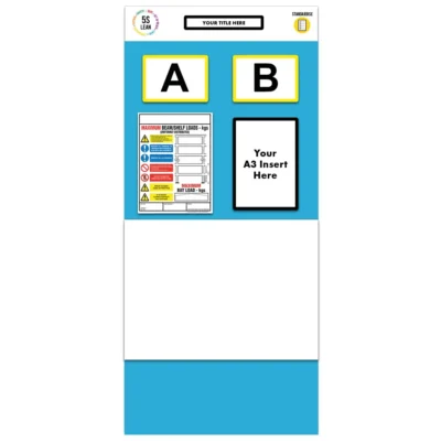 Modulean Rack End Board - White Board