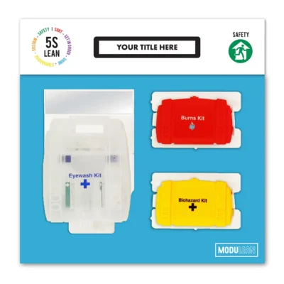 Modulean Shadow Board - Eye Wash & Accident